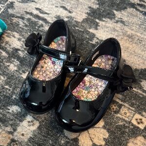 Black Patent Leather Kids Dress Shoes